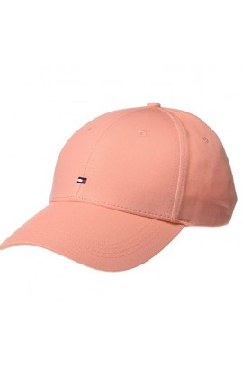 Tommy Hilfiger Men's Classic Baseball Cap- Coral Pink